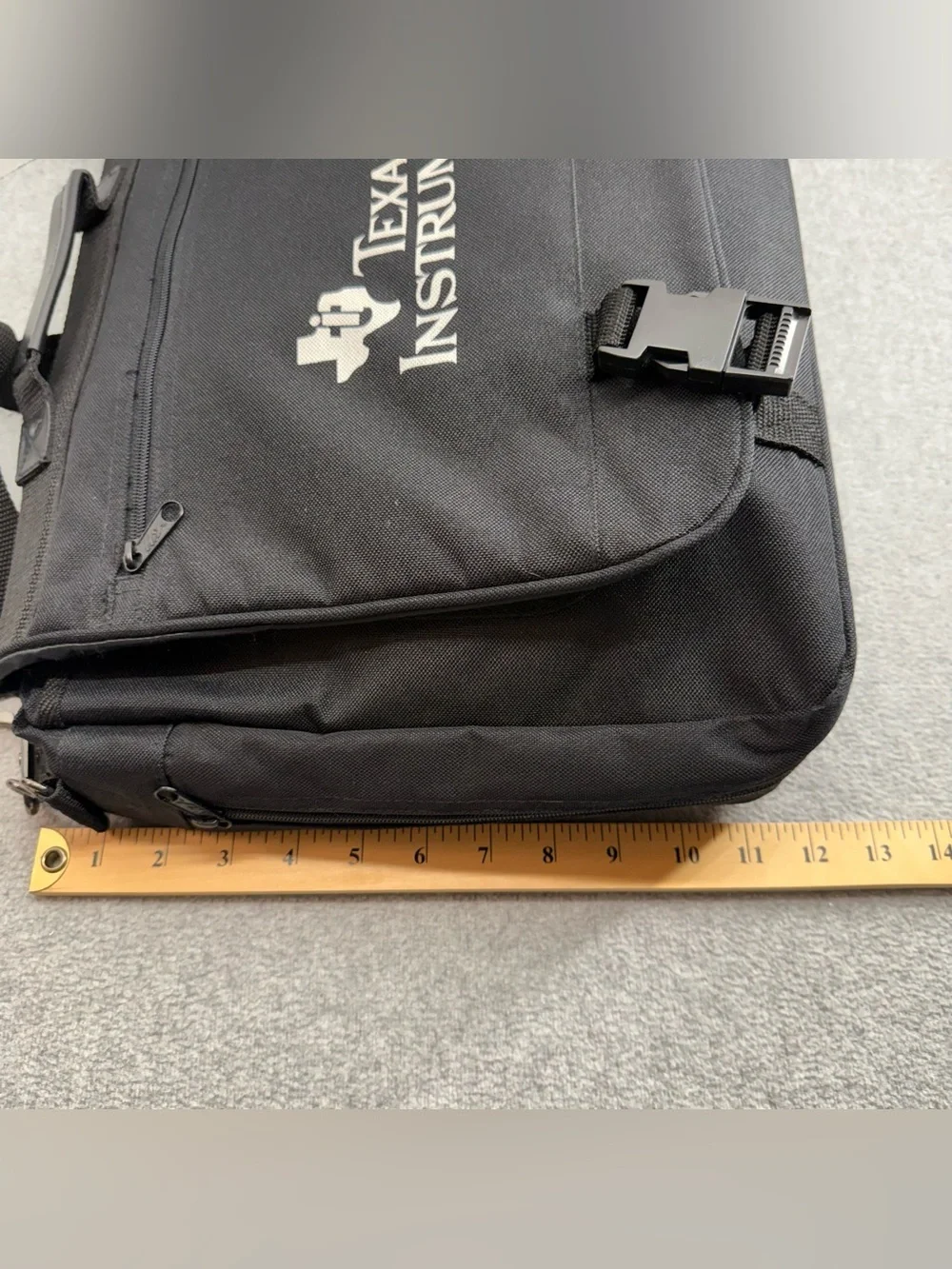 Vintage Texas Instruments Logo 1998 Conference Promo Bag Laptop Messenger